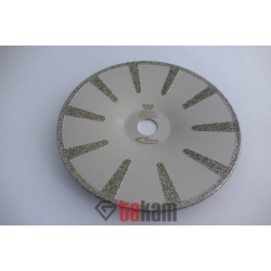 Tarcza diamentowa EP BLADE marmur, wypukła do cięcia po łuku - WOOSUK